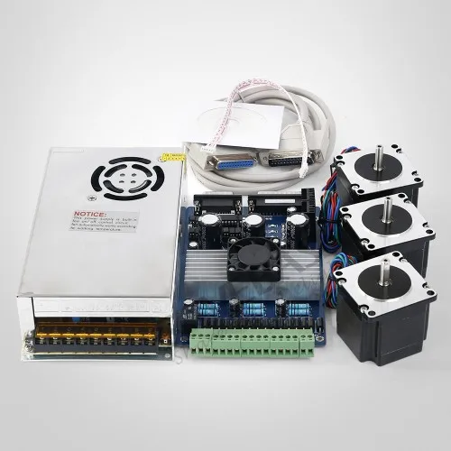 

CNC Kit With TB6560 3 Axis Standard Version Driver Board & HB Motor/PSU