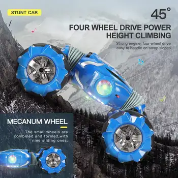 

Stunt Gesture Remote Control twisted RC Car Off-Road Vehicle Drift Light Music Drift Dancing Double Side Driving Stunt Car gesto