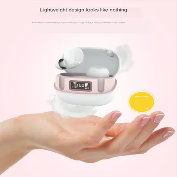 

NEW TWS Wireless Bluetooth 5.0 Earphone Stereo With Mic Sports Game Noise Reduction Earphone For iphone and Huawei Xiaomi Phone