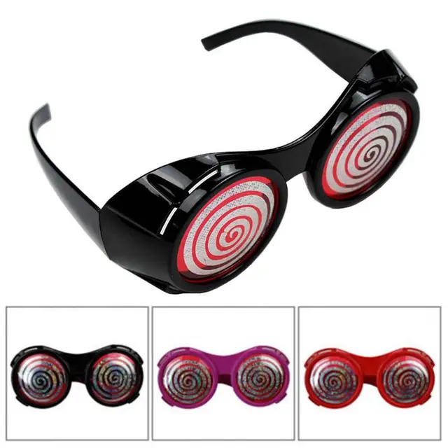 Funny Dizzy Turning Goggles Eyeglasses Glasses Toy Party Cosplay Props
