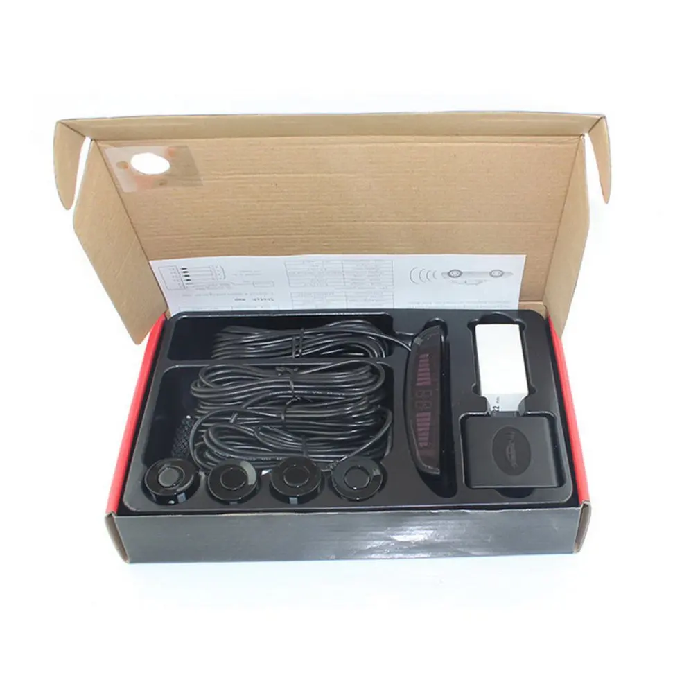 

4/6/8 Sensors Buzzer Car Parking Sensor Kit Reverse Backup Radar Sound Alert Indicator Automobile Alarm Systems
