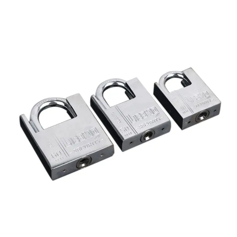 

Waterproof Keyed Padlock Antirust Anti-Theft Pry Door Window Lock with 4 Keys