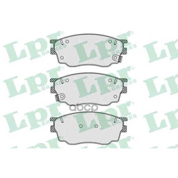 Колодки Тормозные Mazda 6 1.8 02- Передние Lpr 05p877 Lpr арт. 05P877