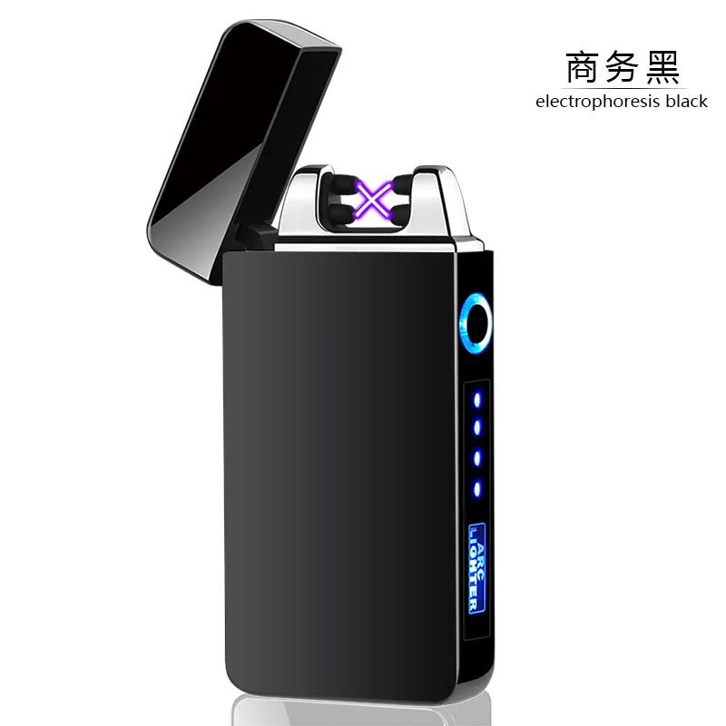 Светодиодный дисплей питания usb зарядка импульсная Электронная зажигалка