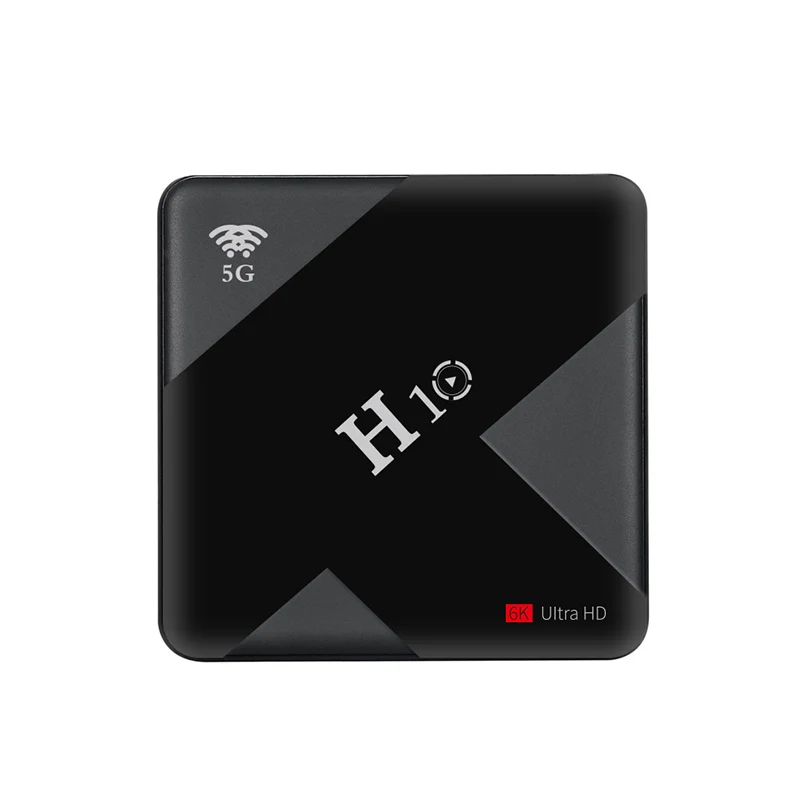 H10 Smart Android 9,0 ТВ приставка 4 Гб 64 Гб четырехъядерный Youtube ТВ приставка 2,4G Wifi H.265 HDR 4K медиаплеер Google Play - Цвет: UK