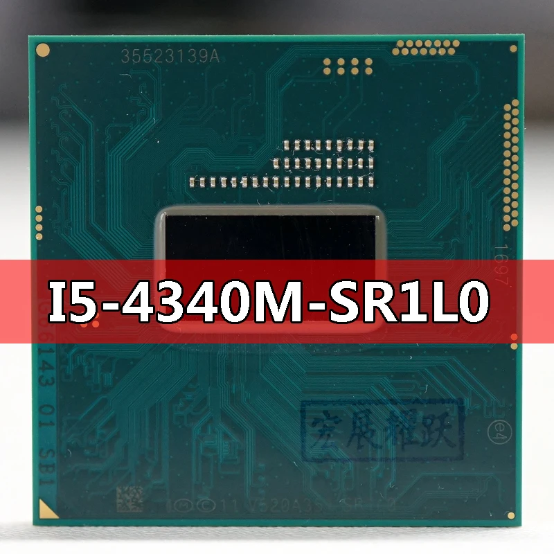Процессор Intel Core I5-4340M SR1L0 процессор i5 4340M для ноутбука разъем ЦП G3 rPGA946B подходит