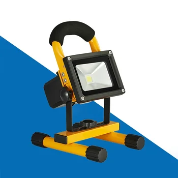 

20W 10W Floodlight Rechargeable LED Flood Light DC12V-24V Portable Outdoor Spotlight Lamp Camping Work Light With EU Car Charger