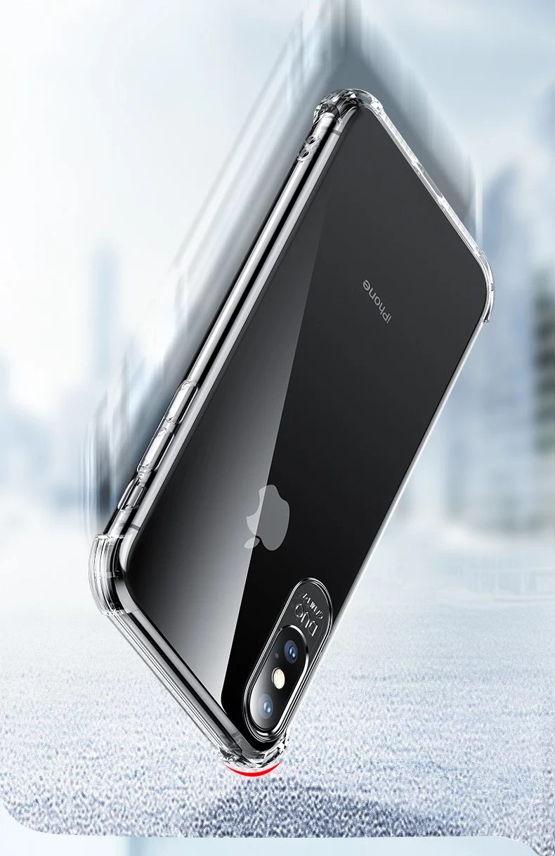 Прозрачный Ультратонкий чехол для iphone 7 8 6 S Plus 5 5S SE 2020 X XR XS Max 12 mini 11 Pro Мягкий