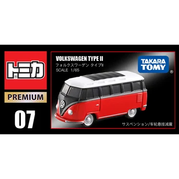 

TOMY dumeka Japanese alloy car model Volkswagen sightseeing bus minivan