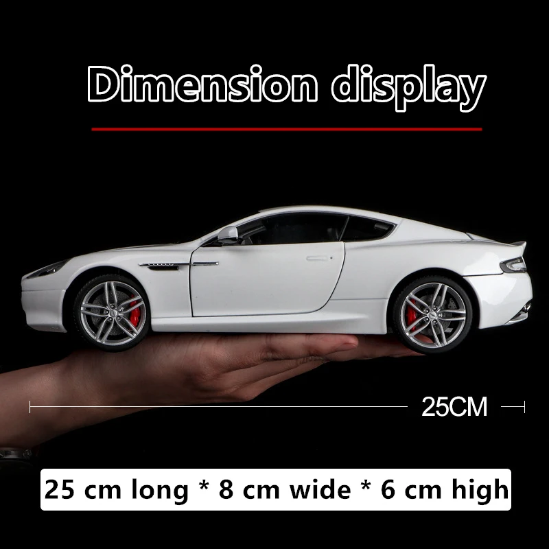 Welly 1:18 Aston Martin db9 сплав модель автомобиля Моделирование Украшение автомобиля коллекция подарок игрушка Литье модель игрушка для мальчиков