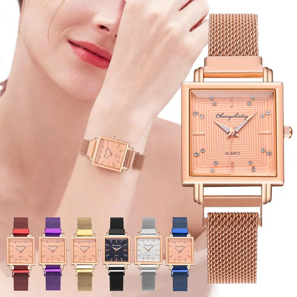 Relojes Mujer Luxury Wristwatch Women Alloy Steel Women Watches Female