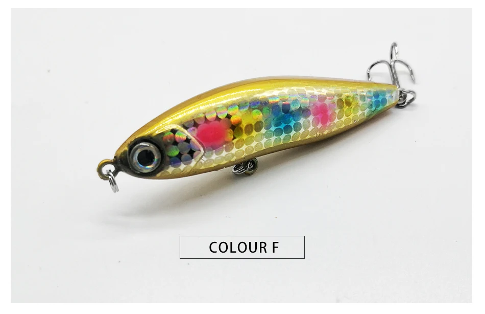 2021 New Arrivals Fishing Bait TP160 Full Depth 70MM 13G 7 Various Colors High Quality Hooks Sinking Pencil Lures For Fishing