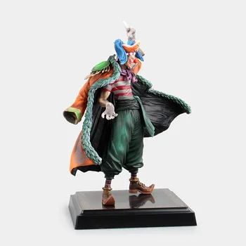

24cm One Piece Buggy Battle Ver Figurine Dolls Toys PVC Action Figure Collectible Model Toy Birthday Christmas Gift