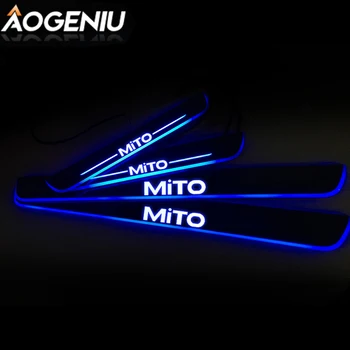 

Led Door Sill Acrylic Customize Compatible For ALFA ROMEO MITO 955 2008-2019 Scuff Plate Dynamic Light Car Interior Accessories