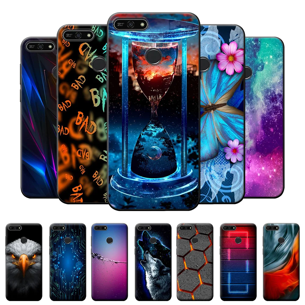Custodia Per Huawei Y6 Prime 2018 Custodia Huawei Y6 Prime 2018 Custodia Morbida In Silicone Tpu Per Huawei Y6 Prime Y6Prime 2018 Butterfly