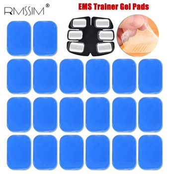 

5/10/15Pair Replacement Gel Pads For EMS Trainer Weight Loss Abdominal Muscle Stimulator Exerciser Replacement Massage Gel