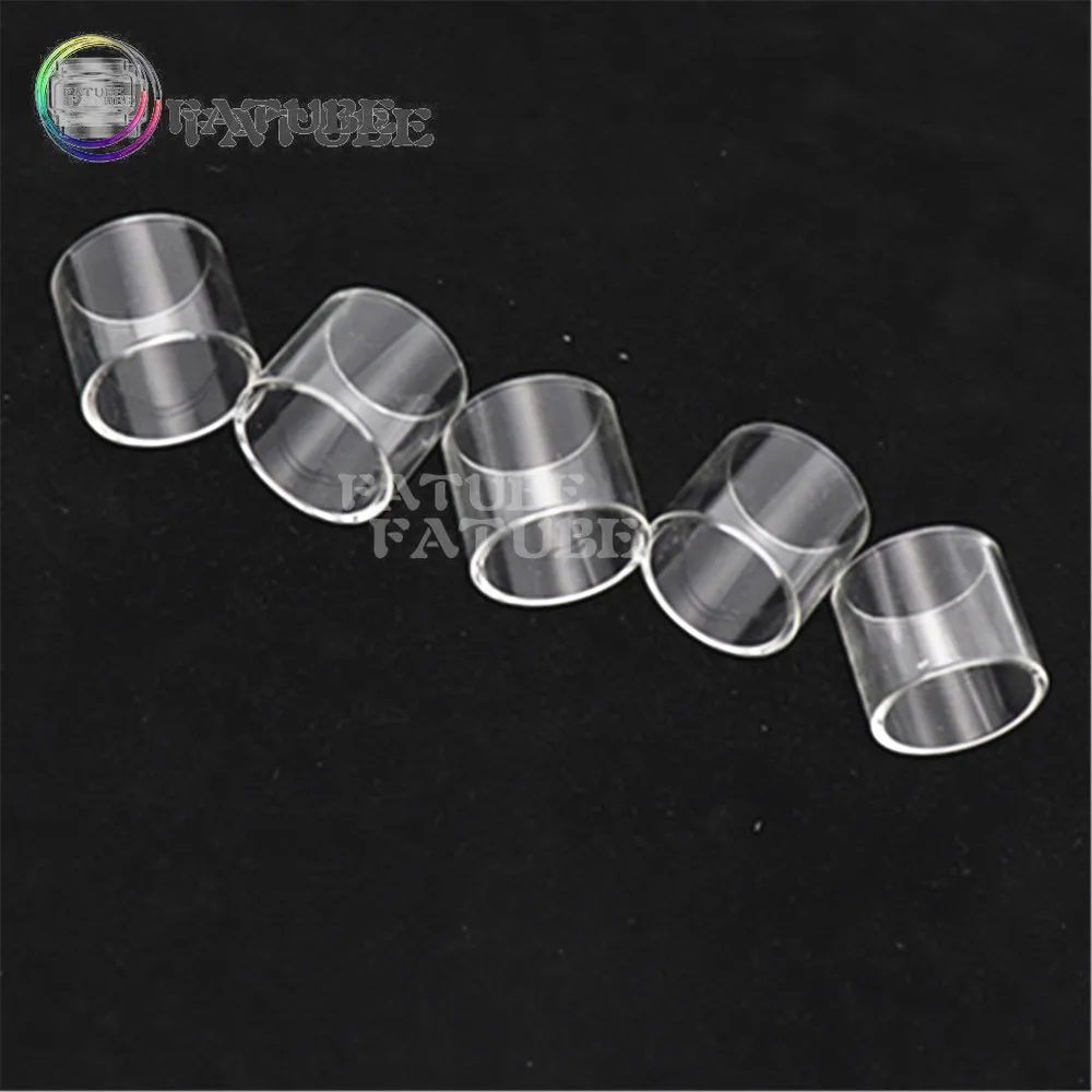 

5PCS FATUBE Glass tube for smoking Stick One Plus X8 v8 M17 Stick Prince Baby Kit TPD EU Pyrex Glass tank
