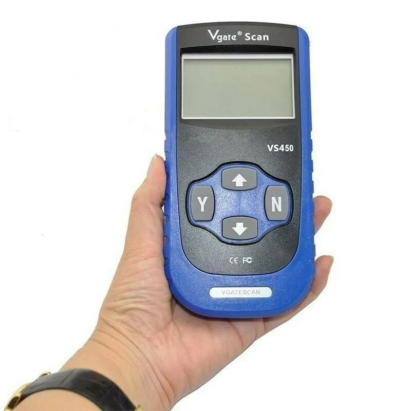 Vgate VS450 vag CAN обсидиан инструмент считыватель кода Com сброс подушка безопасности; ABS для VS 450 автомобилей OBD2 сканер для vag OBDII