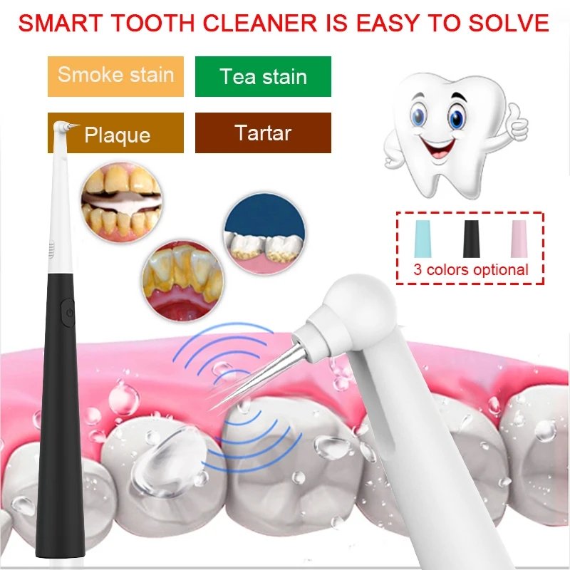 

Tooth Cleaner Teeth Whitening Tool Electric Scaler Toothbrush Pretty Effective Profession Fashion IPX6 Waterproof Grade