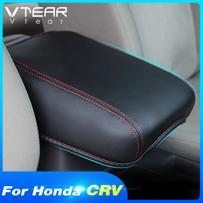 Крышка подлокотника Vtear для Honda Crv внутренняя центральная консоль чехол сиденья