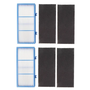

2 HEPA Filter and 4 Carbon Booster Filters for Holmes AER1 Type Total Air Filter