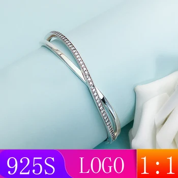 

LISM [Wholesale] S925 Sterling Silver 2019 Winter New 1: 1 Star Ring Bracelet Bracelet Fashion Lady Gift DIY Original Jewelry