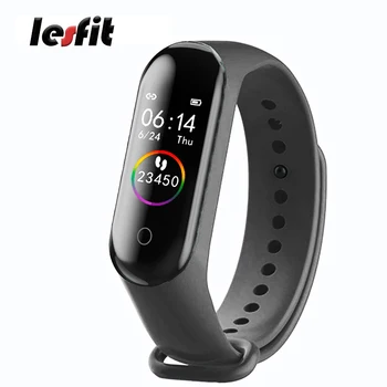

Lesfit Waterproof Electronic Rechargeable Digital Smart Watch Kids Gaming Wristbands Study Clock Sport Bluetooth Fitness Tracker