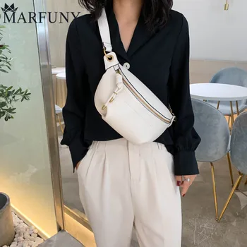 

Fashion Chain Waist Pack Women Luxury Designer Fanny Pack Small Women Waist Bag Phone Pouch Belt Shoulder Bags Leather Purse