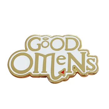 

Beautiful brooch celebrate the much anticipated Good Omens series