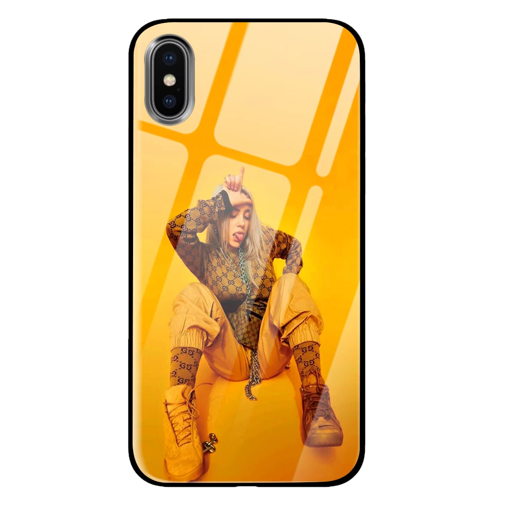Billie Eilish роскошные чехлы из закаленного стекла для huawei P30 P20 mate 10 20 Honor 8 9 10 Pro Lite - Цвет: 11