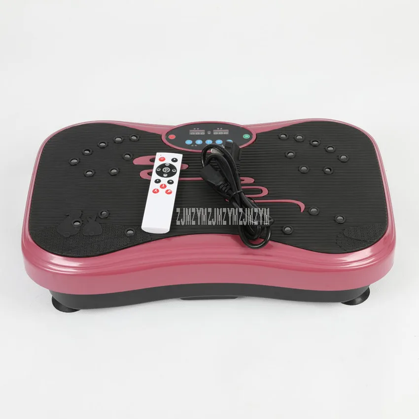 Ultra Thin Electric Fat Burning Shake Machine Remote Control Indoor Mute Vibration Fitness Massager Whole Body Shaking Slimming | Спорт и