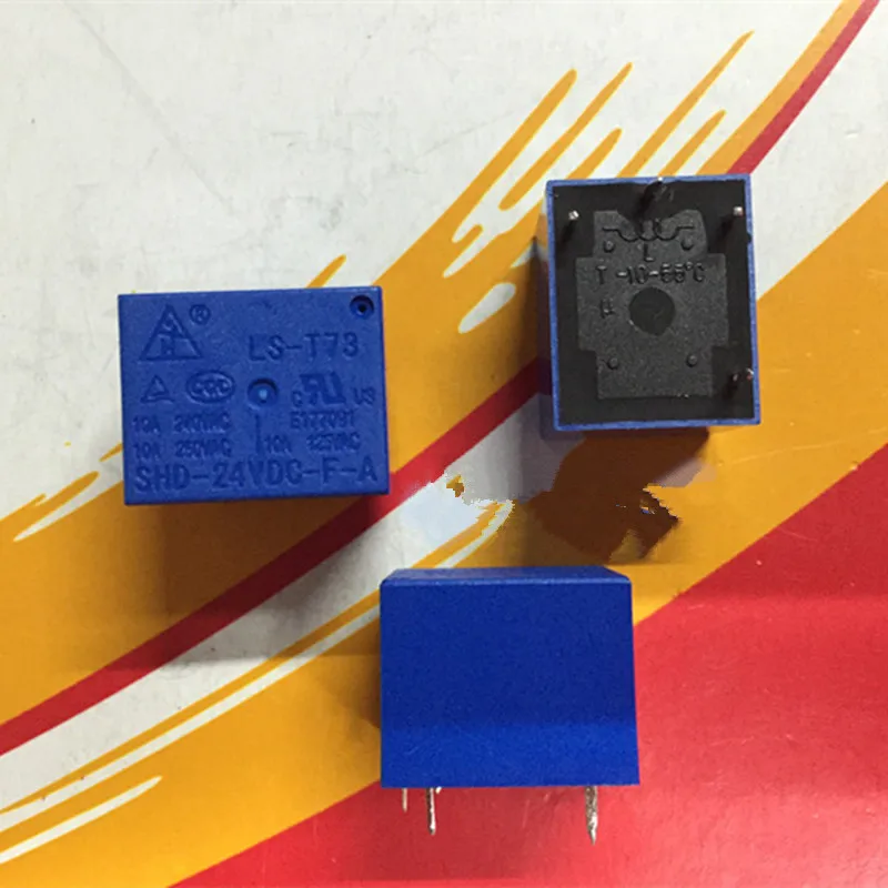 Shd-5v 6v 9v 12v 24vdc-f-a C Relay Ls-t73 10a 4 Pin - Relays - AliExpress