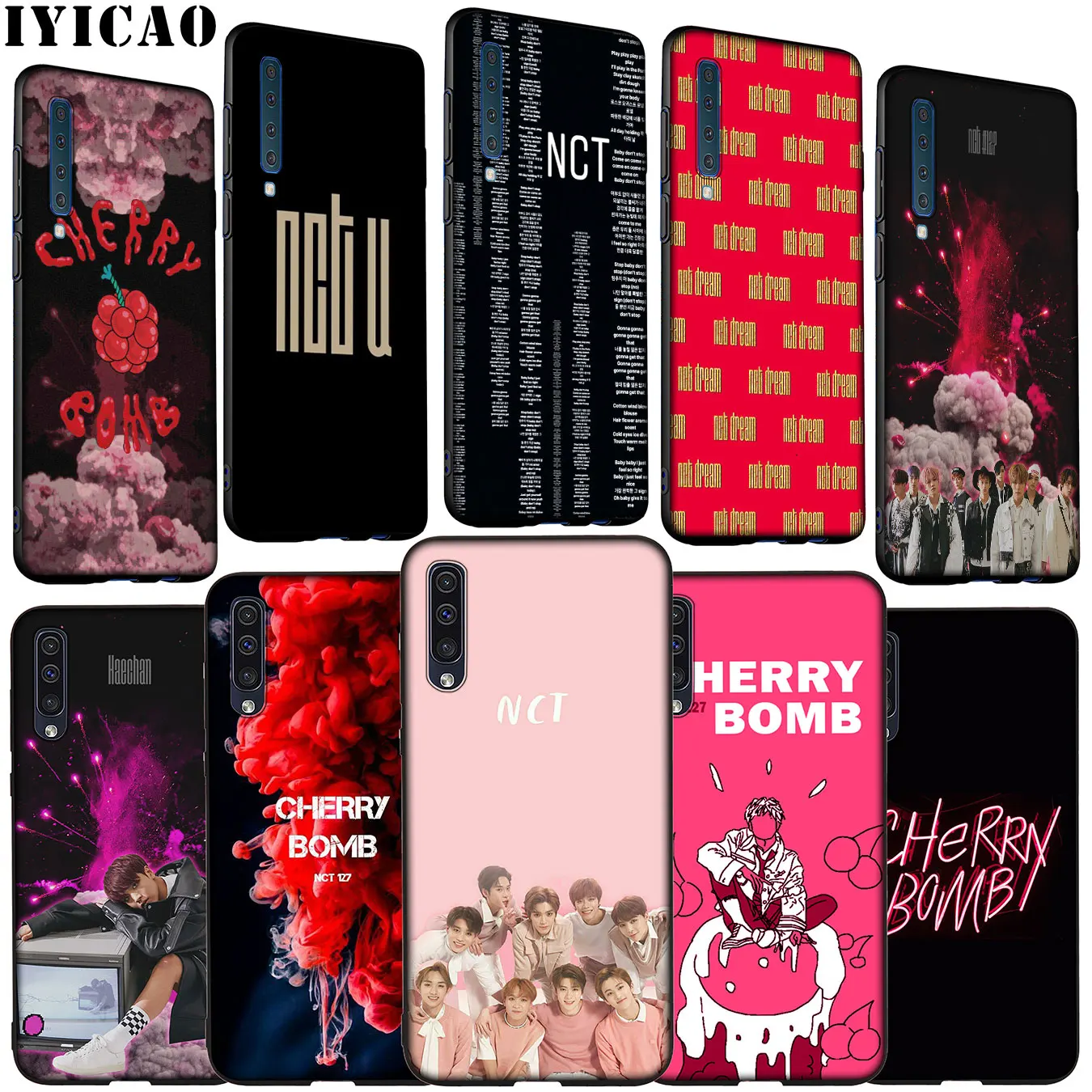 IYICAO NCT 127 Dream U kpop Soft Silicone Case for Samsung Galaxy A70 A60 A50 A40 A30 A20 A10 M10 M20 M30 M40 A20E Cover |