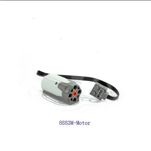 8883M-Motor Technic parts compatible Power Functions Tool Servo Blocks City Electric Car Motor PF Model Sets Building Kits - Цвет: 8883M-Motor