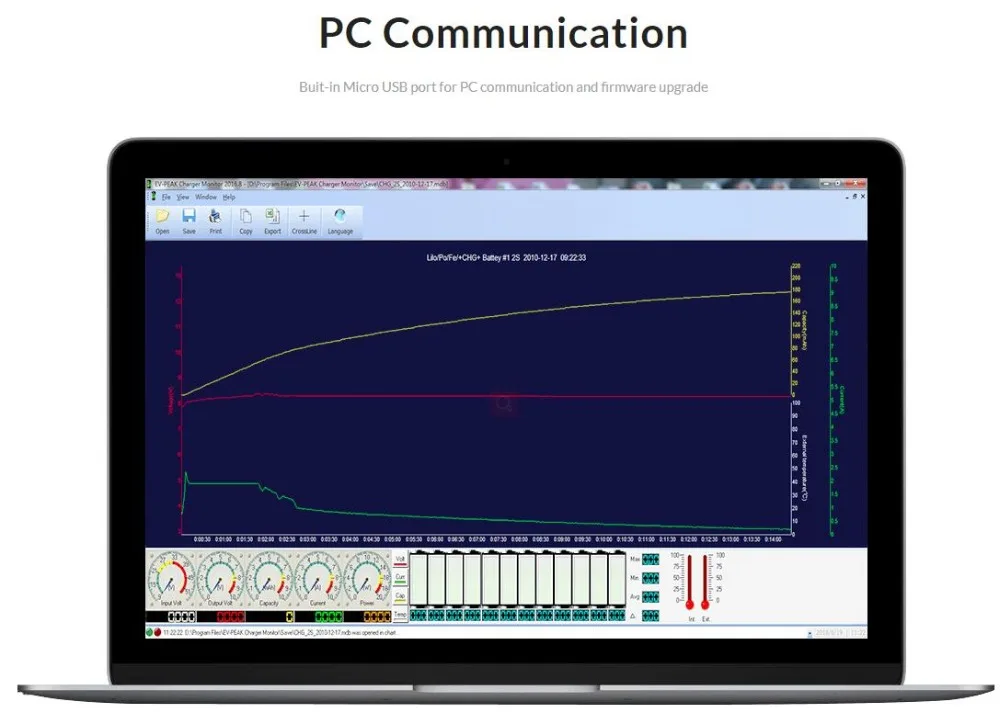 EV-PEAK A8 1350W 45A Многофункциональный интеллектуальный сенсорный экран баланс зарядное устройство/Dis зарядное устройство