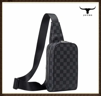 

Men Women Vintage Leather Satchel Shoulder Sling Small Chest Bag Pack Travel Hiking Sports Shoulder Messenger CrossBody Belt Bag