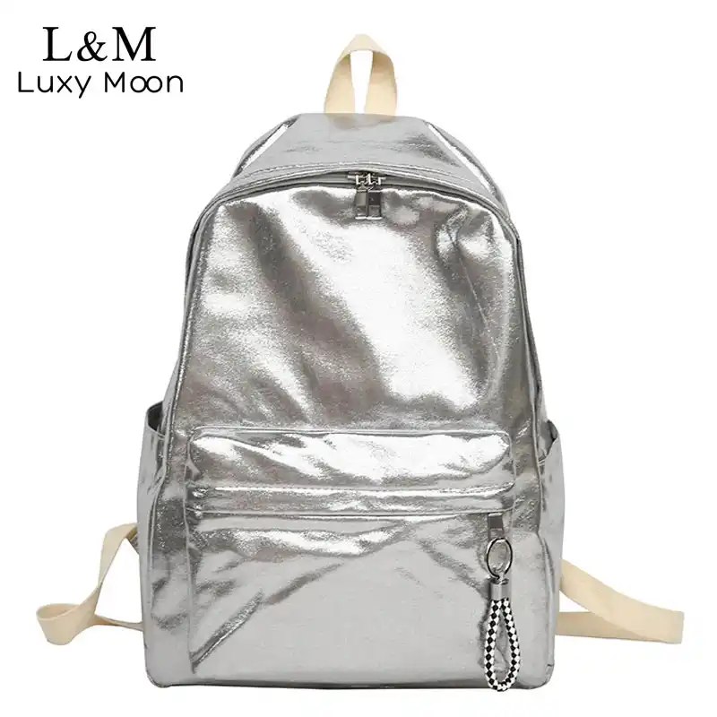 girls silver bag