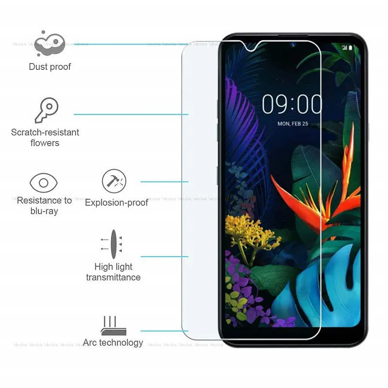 С уровнем твердости 9H прозрачный закаленное Стекло для LG G7 G8 Смарт Q60 Q6 Q7 Q8 Q9 V40 K40S K50S стилус 4 Экран протектор Защитная пленка, стекло