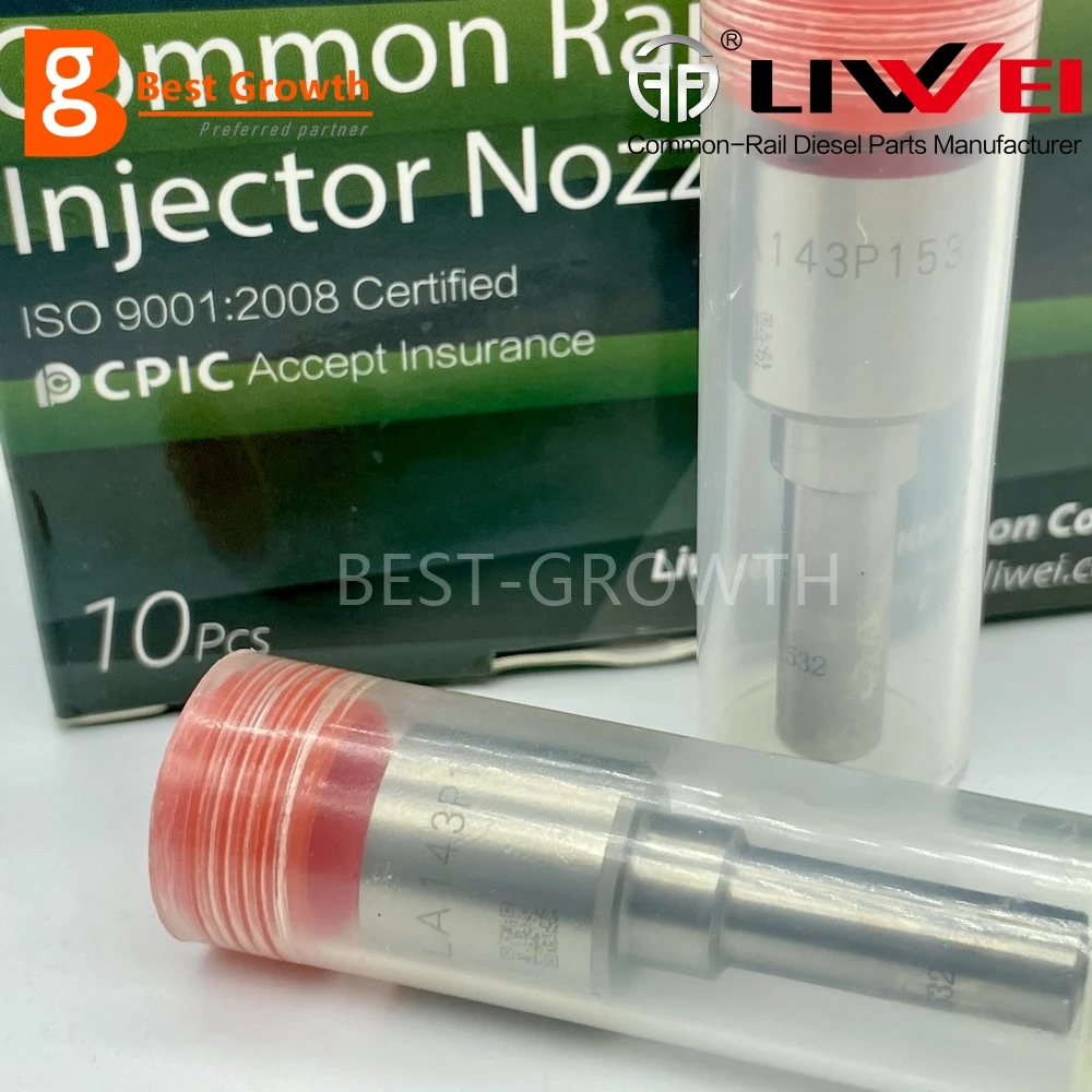 

DLLA143P1532 Common Rail Diesel Nozzle 0445110252 Fuel Injector For PEUGEOT HIGH QUALITY