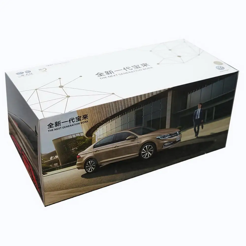 1/18 масштаб VW Volkswagen BORA Синий литой автомобиль Модель Коллекция игрушек подарок