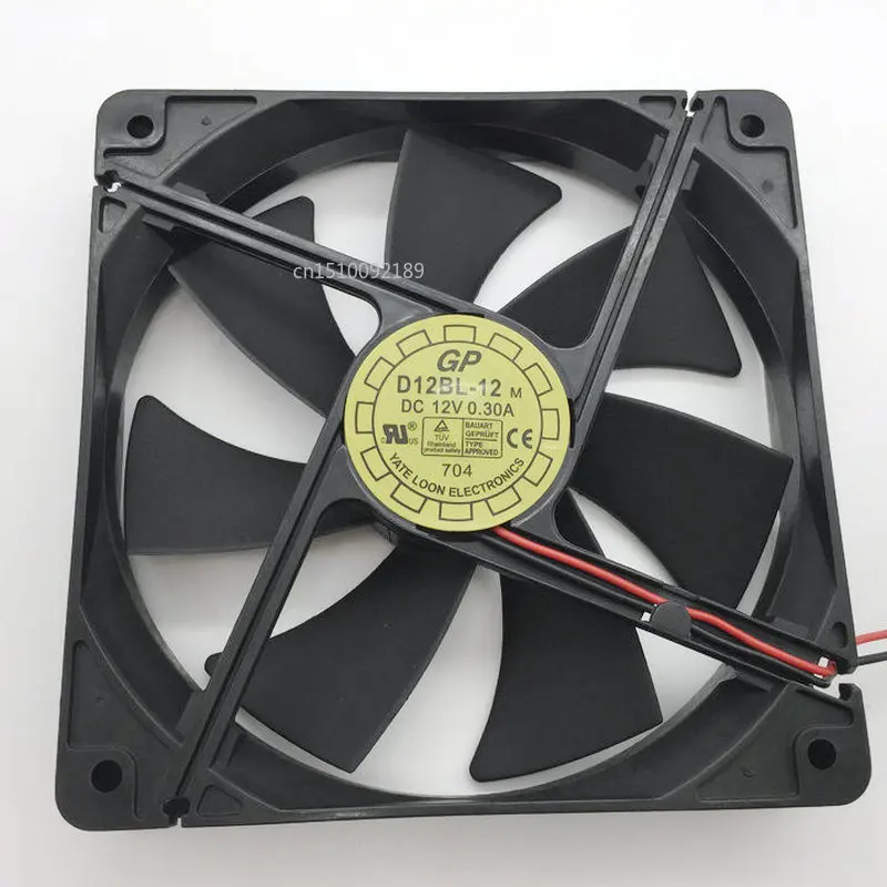 Для оригинального Yate Loon D12BL-12 12025 12 В 0.30A 12 см 120*120*25 мм шасси вентилятор охлаждения