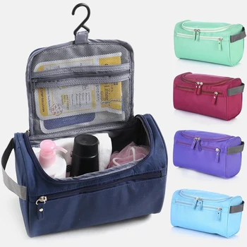 

Makeup bag Necessaries Makeup Wash Toiletry Bag Cheap Women Bags Men Large Waterproof Nylon Travel Cosmetic Bag Organizer Case