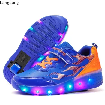 

Children Roller Shoes Roller Skates Men and Women Single Wheel Children's Shoes heelies Wheel Children's Shoes