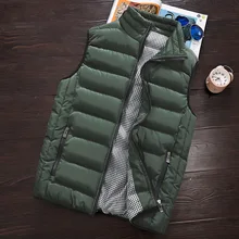 Стиль, весенний и осенний мужской жилет, хлопковый Приталенный жилет, теплый стильный модный мужской однотонный жилет
