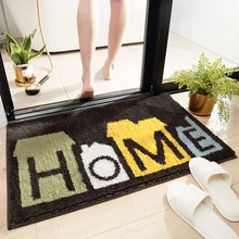 

Cross-Border Simple Home Toilet Floor Mat Carpet Door Mat Home Bathroom Non-Slip Mat Absorbent Door Mat bathroom mat