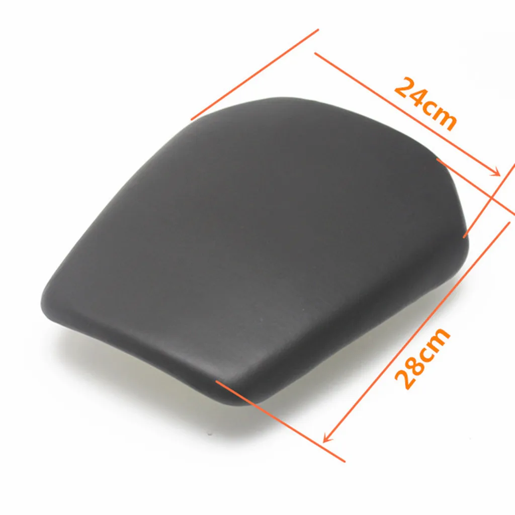 Black Leather Rear Passenger Pillion Pad Seat for HONDA CBR 1000RR 2008-2014
