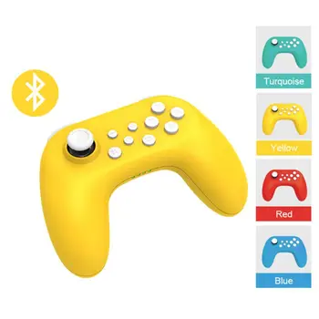

Wireless Bluetooth Game Controller Simple Gamepad Pro Joystick Gyro Vibration Function for Nintend Switch Lite and NS Console