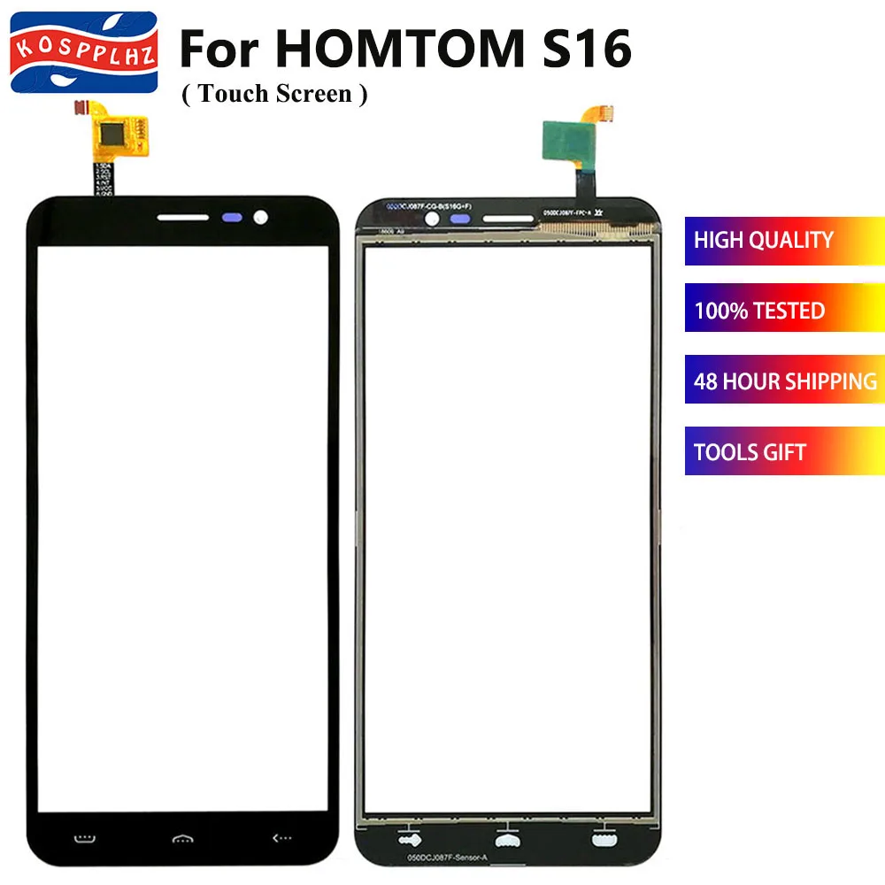 Сменная стеклянная панель 100% новый сенсорный экран для мобильного телефона S16