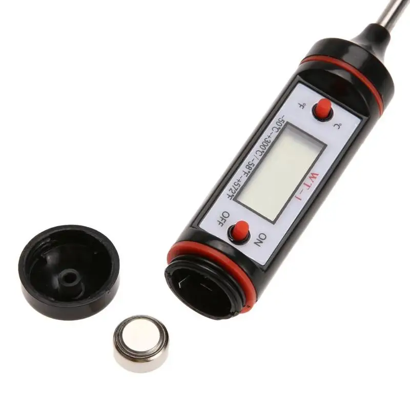 Цифровой Кухонный Термометр для барбекю, электронный термометр для приготовления пищи, мяса, воды, молока, мяса, кухонные инструменты