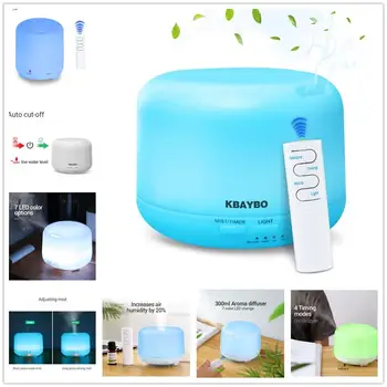 

Ultrasonic Air Humidifier Essential Oil for aromatherapy diffusers Electric Aroma Diffuser Changing Color Home Mist Maker Oil